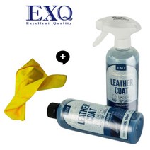 EXQ 레인보우 컬렉션 레더 코트 실내관리제 500ml 인테리어클리너 멀티타월, 1개