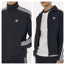아디다스 바람막이 우븐 파이어버드 트랙탑 블랙 IT2491