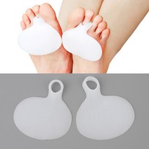 걸이형 실리콘 발바닥 앞꿈치 패드 2P