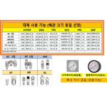 YPC 연우 뉴매틱 에어 유닛 대체 가능( HITOP ) FR200-20-R FR200-08 FR200-10 FR200-15 FR200-20 R200-08-R, FC200-10-R( UAC30-03G ), 라운드(돌출형), 2점 유닛AC 2점
