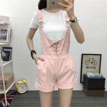 기모점프슈트 골덴점프슈트 겨울점프수트 멜빵바지 코듀로이원피스 코듀로이오버롤 코듀로이점프수트 니트점프수트 벨벳점프수트 30 여름 한국 청바지 여자 소녀 탱크톱 점프슈트 반바지 학생