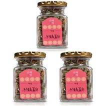 산해랑 5번 덖음 수제 구절초꽃차 15g, 3개