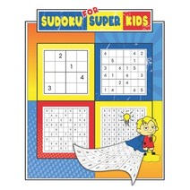 (영문도서) Sudoku For Super Kids: Sudoku For Kids Ages 6-12 4x4 6x6 and 9x9 280+ Fun Sudoku Puzzles F... Paperback, Independently Published, English, 9798419770126