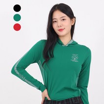 여성 골프웨어 골프상의 세모후드 골프티셔츠