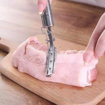 돼지 족발 칼 특수 면도칼 털뽑기 털제거 칼날 요리, 나이프 홀더 2 개 Geely 블레이드 20 개