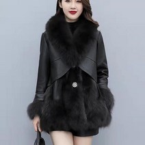 C.ONLIE SHOP여성스런 모피 가죽 코트 트위드자켓 청자켓 크롭자켓