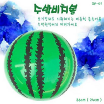 대수박 비치볼 38~40cm, YT_상품선택_샵