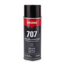 오공 707 다용도 접착제 강력 스프레이 450ml 본드, 50개