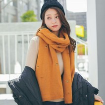 [패션어벤저스]파인애풀 자수 머플러/여성 목도리 eash2597ea