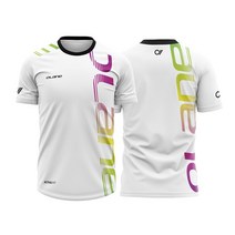 배드민턴 전사유니폼 상의(BMJS002) 화이트