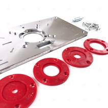 라우터 테이블 밀링 보드 인서트 플레이트 트리밍 가이드 가공 작업대