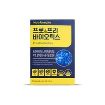 [뉴트리원] 프로 & 프리바이오틱스 유산균배양건조물 포스트바이오틱스 프락토올리고당 유산균1박스 1개월분/사은품증정, 1박스