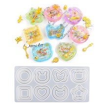 레진아트/실리콘몰드/더블레이어 쉐이커몰드 8종세트, _11085_공병과 팁[노즐]