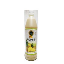 FK 파인애플원액(청솔 835ml)음료수 음료 농축액 에이드 레몬쥬스 망고주스 블루베리 체리 석류 복분자, 본상품