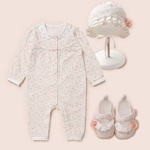 [AK PLAZA] [압소바]리뉴60수우주+모자+덧신(3종)세트 AY510604