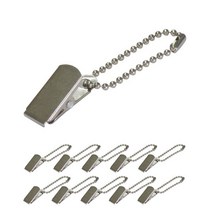 (제이명찰) 군번줄 집게 10개X1팩 명찰집게 명찰고리