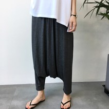 알라딘 롱 하렘 밴딩 배기팬츠 루즈핏 빅사이즈 (국내제작)