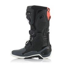 Alpinestars Tech 10 부츠 블랙/그레이/오렌지. 654772