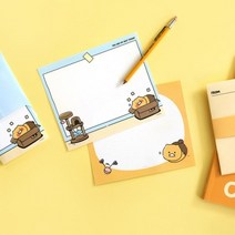 카카오프렌즈 춘식이 미니 편지지 옐로우, 상세페이지 참조, 상세페이지 참조