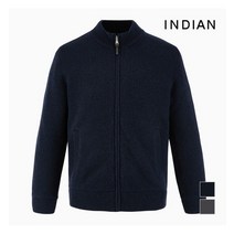 [INDIAN] 골조직 방모 집업 가디건_MITBCWWA431