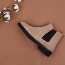 스타일 남자키 남자 코디 캐주얼 첼시 스웨이드 밴드 부츠 키높이7cm 구두 리쉬