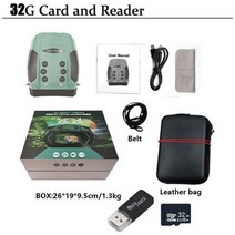 단망경 야간 투시경 망원경 쌍안경 카메라 풀 다크 IR Z555, 32G Card and Reader