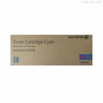 제록스 ApeosPort-V C3320 정품토너 파랑 11000매(CT202357), 1개