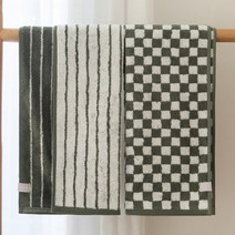 기라로쉬 뱀부 체스 그리드 타올 180g 부드러운 호텔수건 답례품, GL)180g_뱀부선염타올_체스