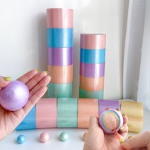 크앤비 테이프 공 볼 만들기 끈적볼 찐득볼 공 만들기 4.8cm 6cm, 4.8cm (골드)