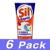 Sil Saptil 샙틸 여행용 얼룩 제거제 세탁 보조제 Fur Reise Vorbehandlung 200Ml 6개