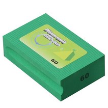광택기패드 연마패드 키트 연삭 폴리싱다이아몬드 핸드 폴리싱 패드 유리 석재 대리석 샌딩 그라인딩 60-, 01 60 Grit