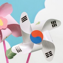 태극기 바람개비만들기 설날만들기 미술놀이키트, 무궁화