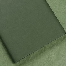 리본리에 습자지 색화지 완충재 꽃포장지 8절200장/8절400장/2절100장/2절200장, 카키색