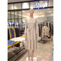 [르샵] (LA38OP200) 소녀감성 카라프릴 도트 원피스