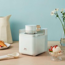 아이스크림만드는기계 젤라또 우유 소프트 머신 가정용 미우새 일본 스크림 기계 홈 작은 수제 미니 과일 스크림 스크림 콘 기계 스크림 메이커 스낵 메이커, 민트 그린, 220v, 유럽 ​​연합