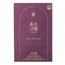 효소그램 고구마맛 효소다이어트 곡물발효효소 포당 3g, 15박스, 20포