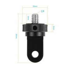 액션캠 그립 스트랩 핸들 보조 기구 알루미늄 CNC 미니 삼각대 마운트 1/4 나사 헤드 어댑터 고프로 히어로 9 8/7/6/5 소니 INSta360 e x2 카메라 액세서리, Upgrade Black_CHINA | 범용, 01 Upgrade Black_01 범용
