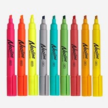 동아 네오라인 형광펜 브라이트 소프트 13color, 레몬(02)