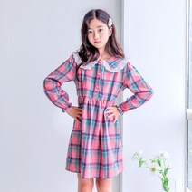 버블트리 버블트리 W760 엘라체크원피스
