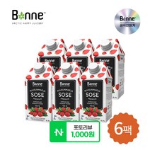본네프리미엄 로즈힙 퓨레 주스 500mL 6개입, 1) 로즈힙 퓨레 500mL 6팩