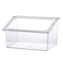 업소용 투명 양념통 설탕 소금 보관 정리함 아크릴, 52cm 대형