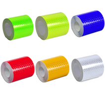 고휘도 반사테이프 빛반사 반사지 50mmX3m, 노랑