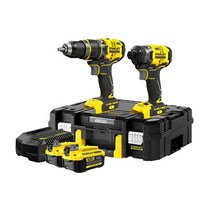 스탠리 충전콤보세트 SBDI469M2T (20V) 4.0Ah-2pack, 1개