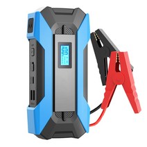 밧데리재생기 (에서 선박 us) 2023 자동차 점프 스타터 800A 배터리 충전기 25000mAh 비상 보조베터리 부스, 02 Blue