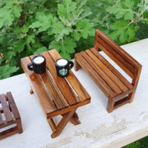 빈티지 테이블 미니어처 1P