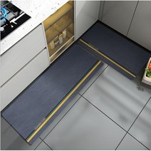 노아초이스 프리미엄 소프트 규조토발매트 욕실 현관 싱크대 물흡수 발판 주방발매트, simple life-네이비45x150