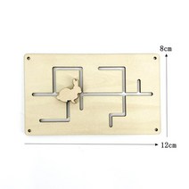 신생아 아기 유아 놀이 장난감 몬테소리 바쁜 보드 액세서리 DIY 완구 나무 활동 감각 바시보드 부품 어린이 교육용 학습, [19] DD096