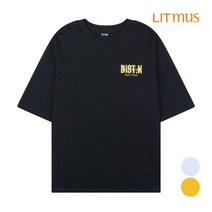 리트머스 리트머스 등 전사 오버핏 티셔츠 LL2TU273 NC광주역점