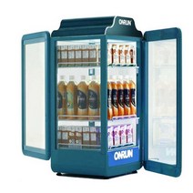 음료 온장고 편의점 약국 마트, 66L 블루