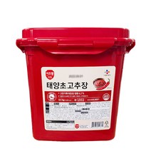 [더착한푸드]고추장(이츠웰 태양초 3K) 식자재마트 대용량 업소용 고추장, 6.5kg, 1개